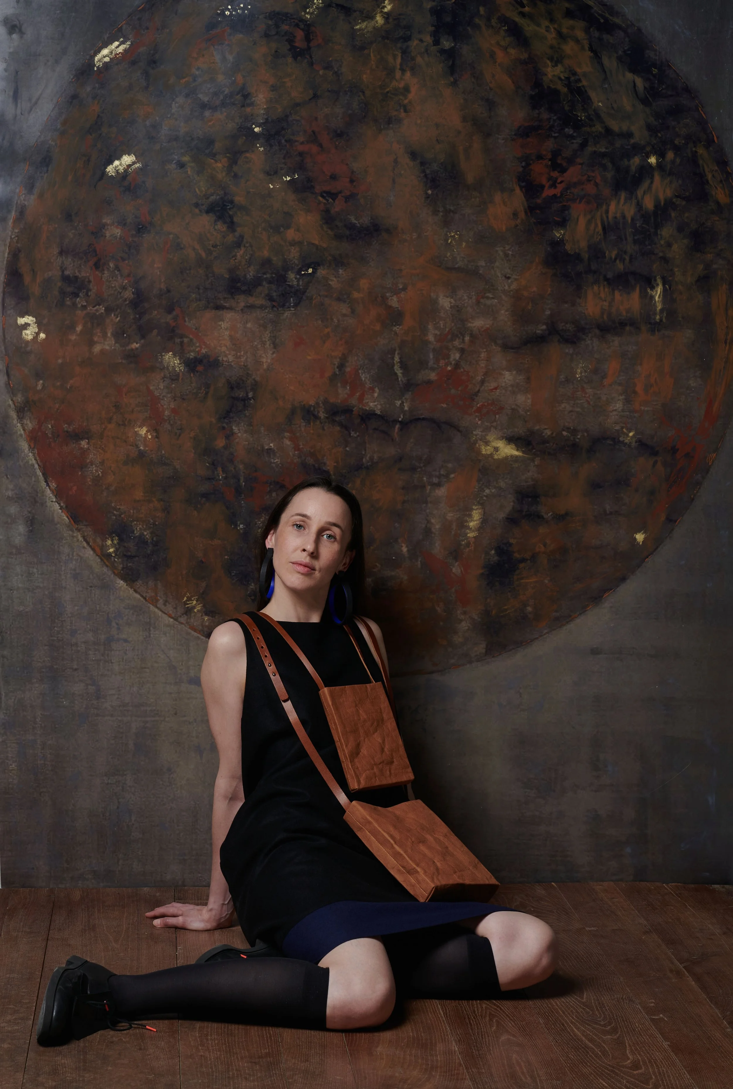 BAR Plant Dyed Paper Shoulder Bag