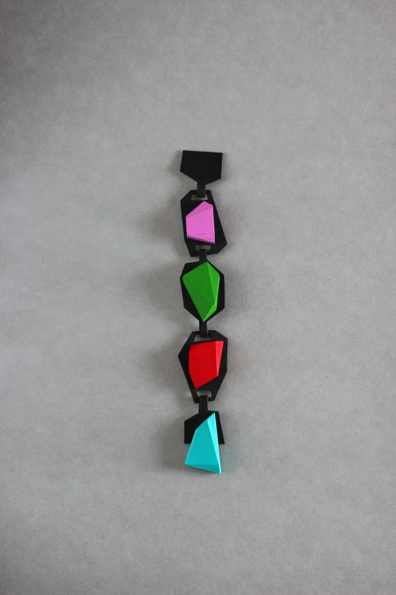 KRISTL Bracelets - Geometric Wearable Art (Handmade Paper Sculpture)