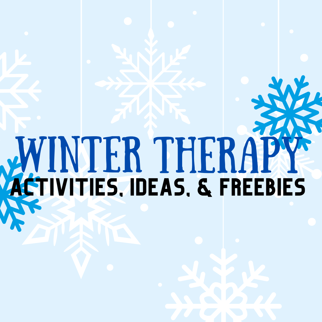 Winter Speech Therapy Ideas