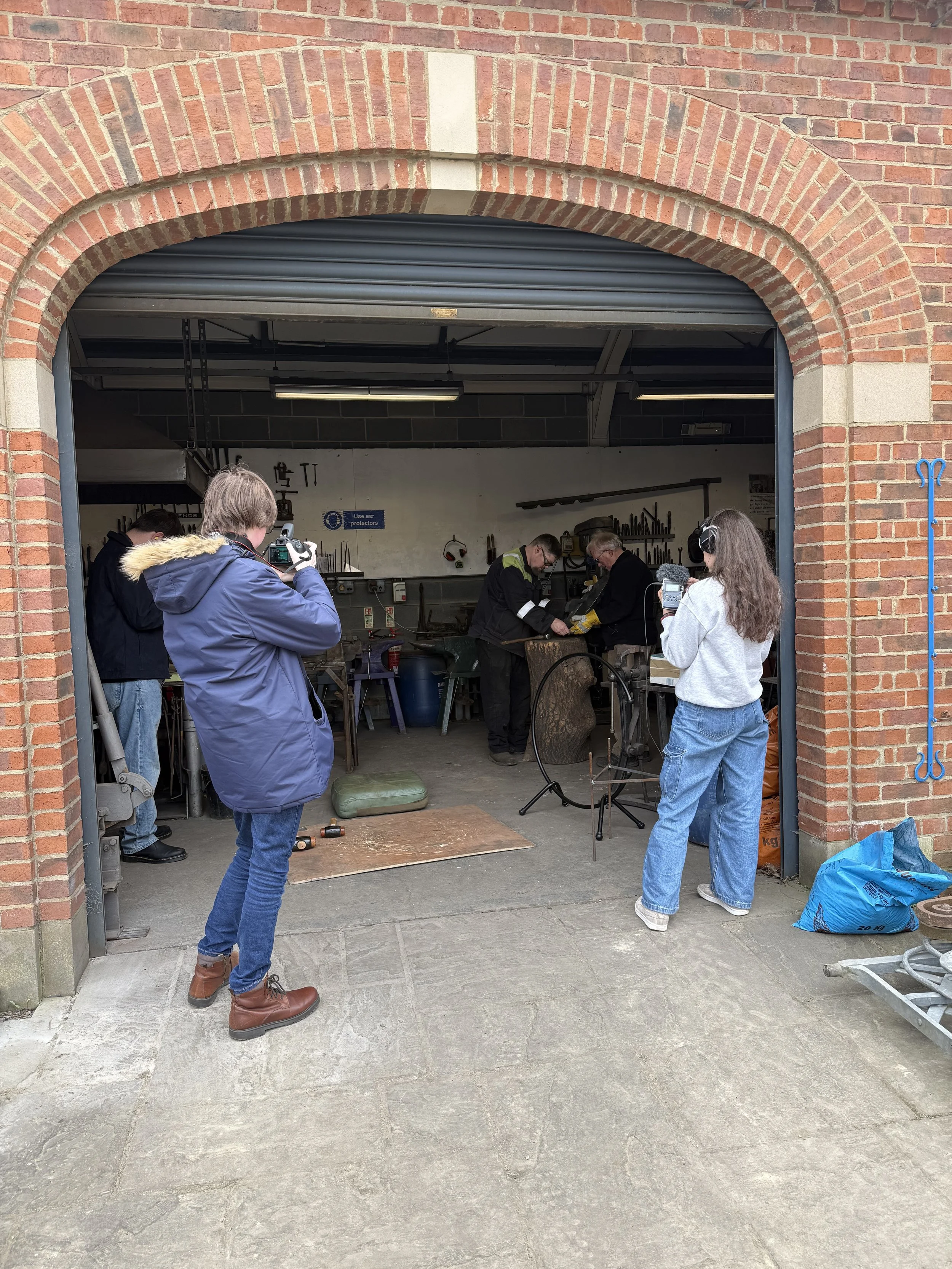 Preston Park Young Producers documenting