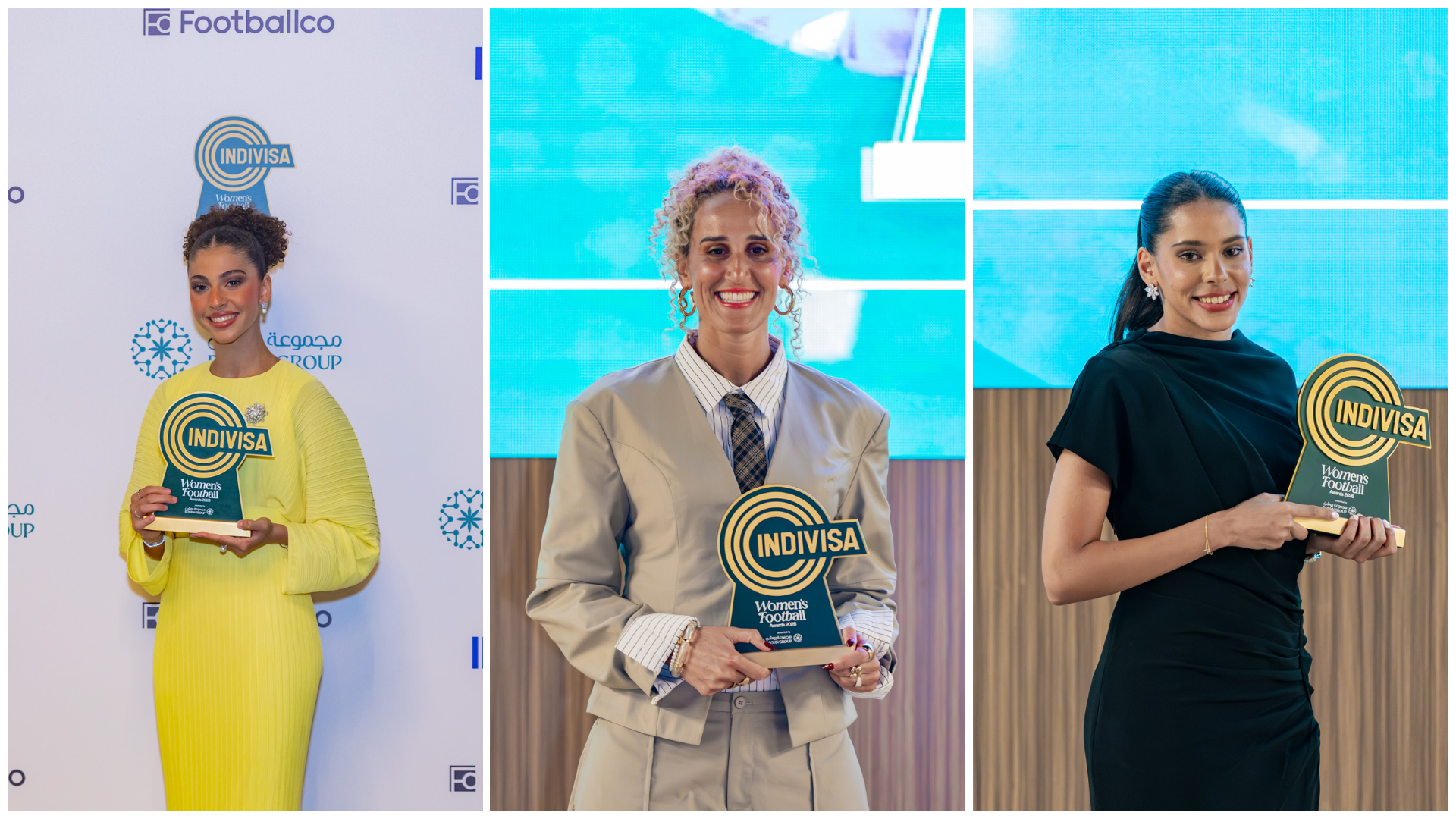 Winners Crowned at First INDIVISA Saudi Women’s Football Awards Presented by ROSHN Group