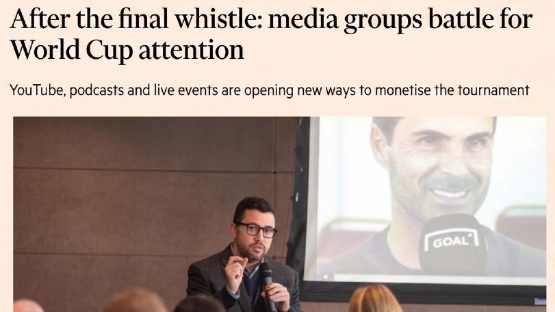 Footballco CEO Discusses World Cup Plans with the Financial Times Ahead of the World Cup