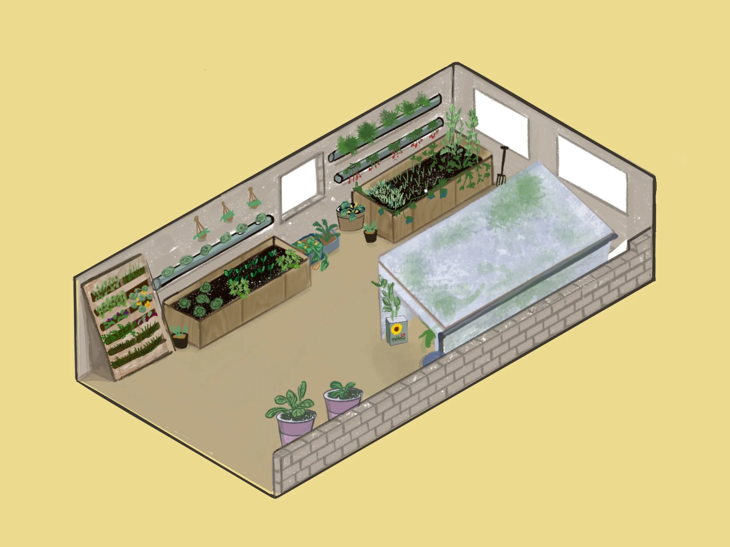 Roof top gardens for Re-Alliance
