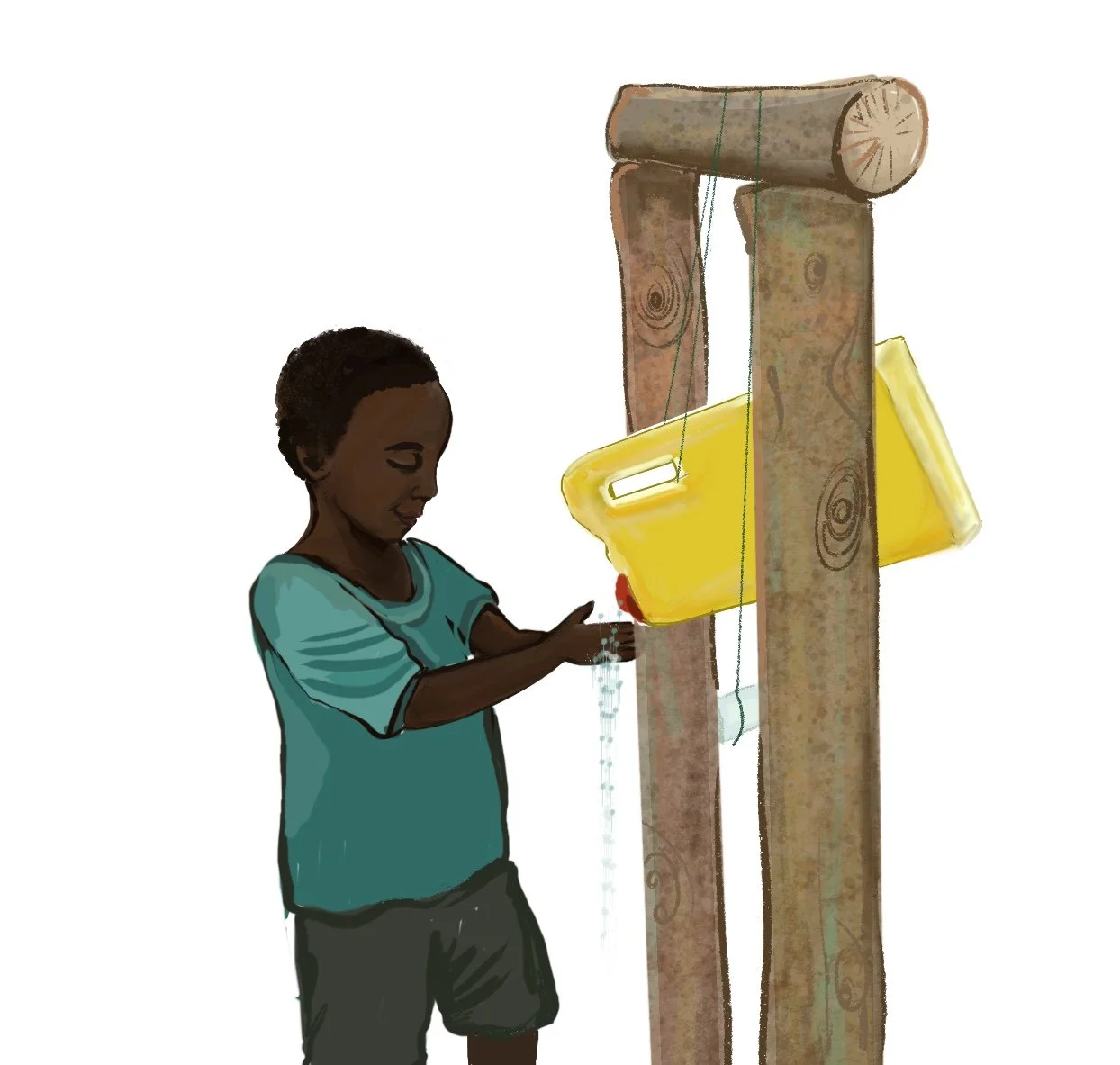 Tip tap illustration