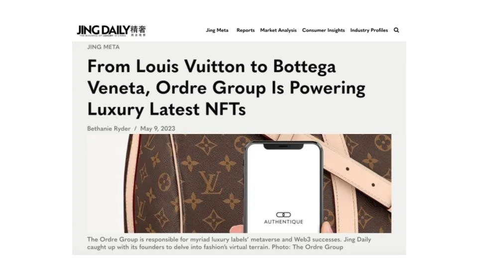 Authentique Featured on Jing Daily