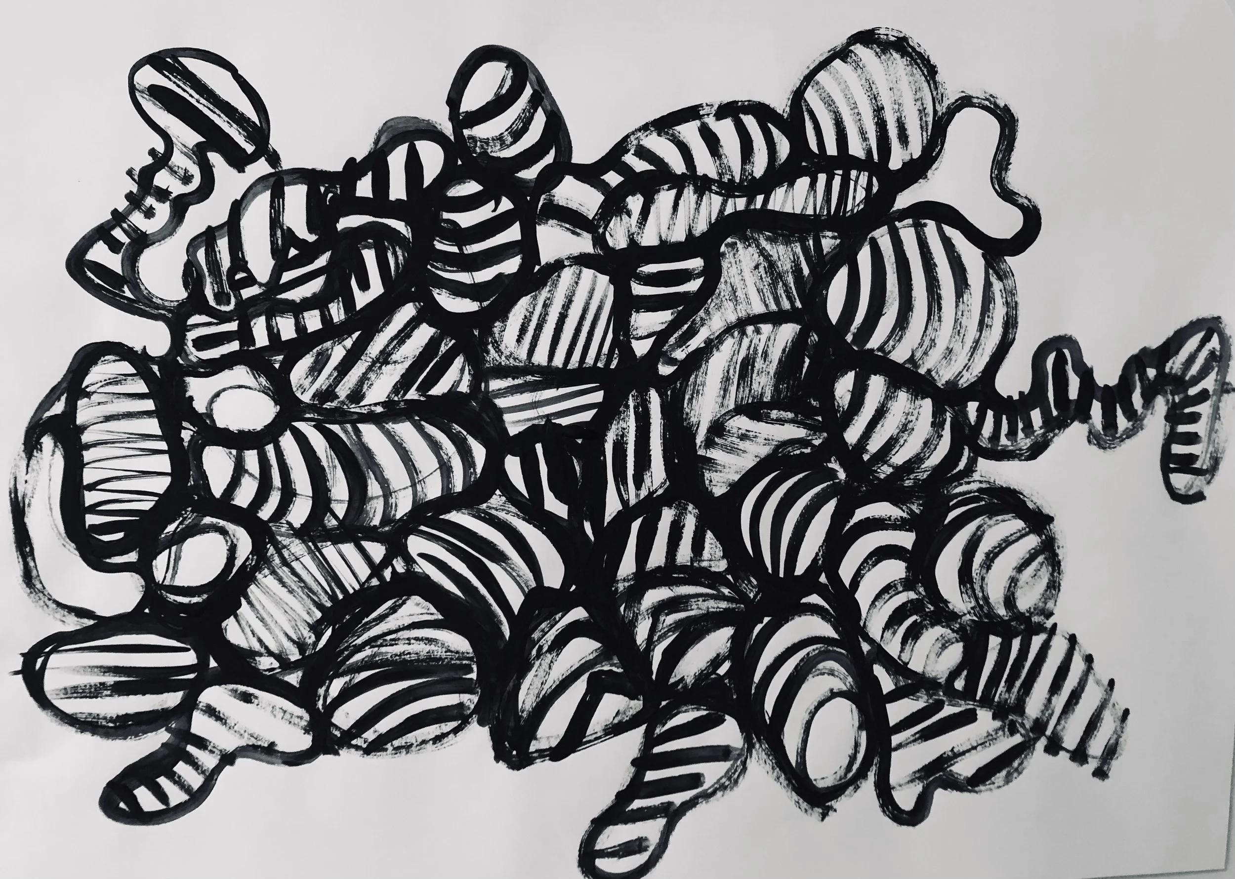 FG II  16 ink on paper Size A3