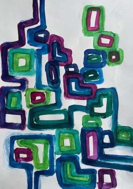 SS 07 acrylic on paper 594 x 420 mm