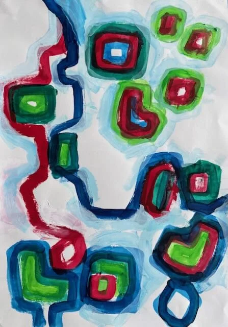 SS 03 acrylic on paper 594 x 420 mm