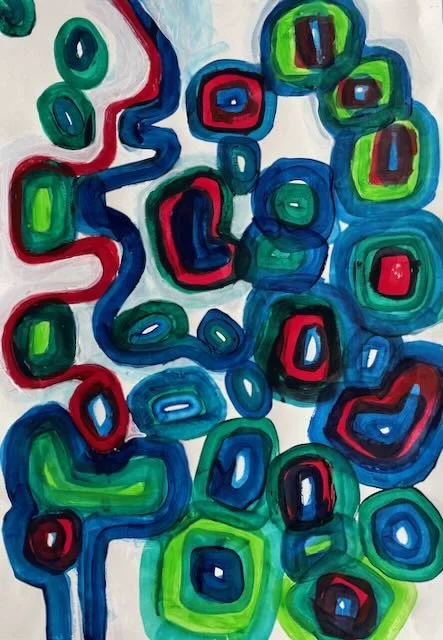 SS 13 acrylic on paper 594 x 420 mm