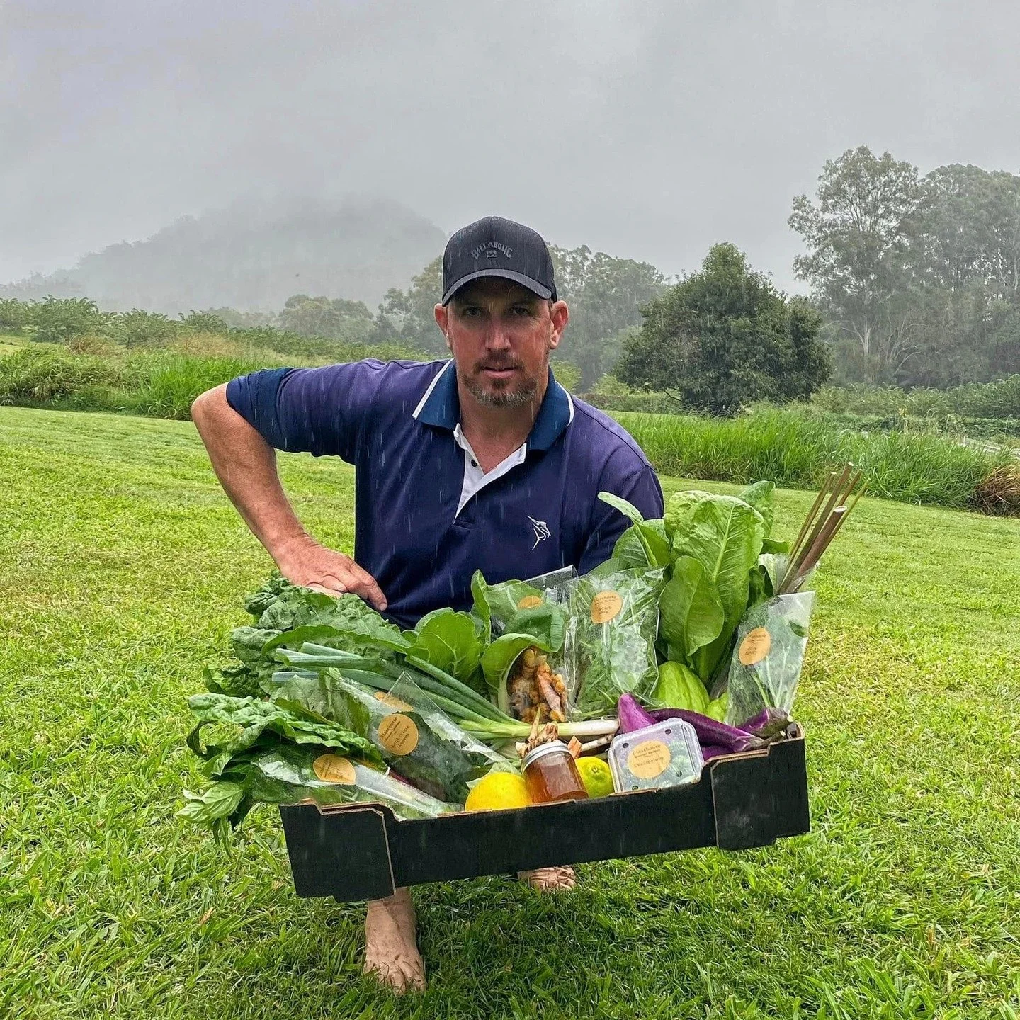 With the @moretonbayfarmtrail only 5 sleeps away I wanted to showcase the farmers joining us at Curlew Ridge Farm Hub. 

Today's showcase is of Brad from @harvest_gardens_sandycreek is one of the busiest people I know. Growing spray free produce on t
