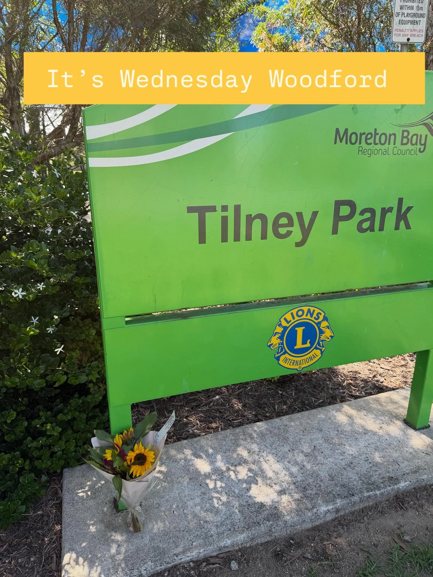 It&rsquo;s Wednesday Woodford!! How good is the new playground in Woodford. Can&rsquo;t wait to have a go on the slides. 

Fresh flowers at @sticksandstonesespresso 

Back to our Wednesday routine ❤️