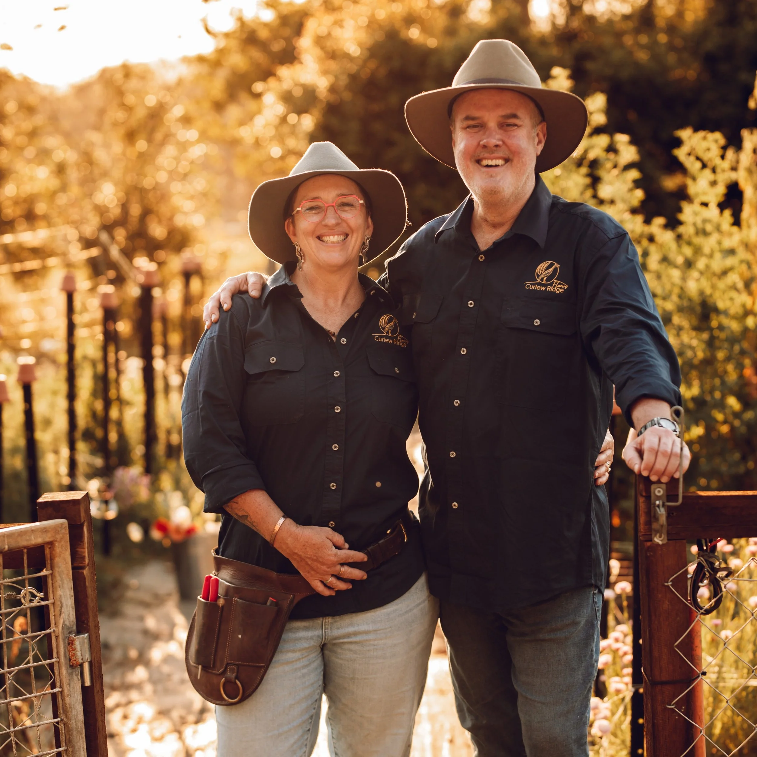 We have so many new followers that I wanted to pop in on this raining day and introduce myself again and my husband Craig. 

We started our flower farming business 4 years ago now after we bought this gorgeous place just outside of Woodford. 

I want