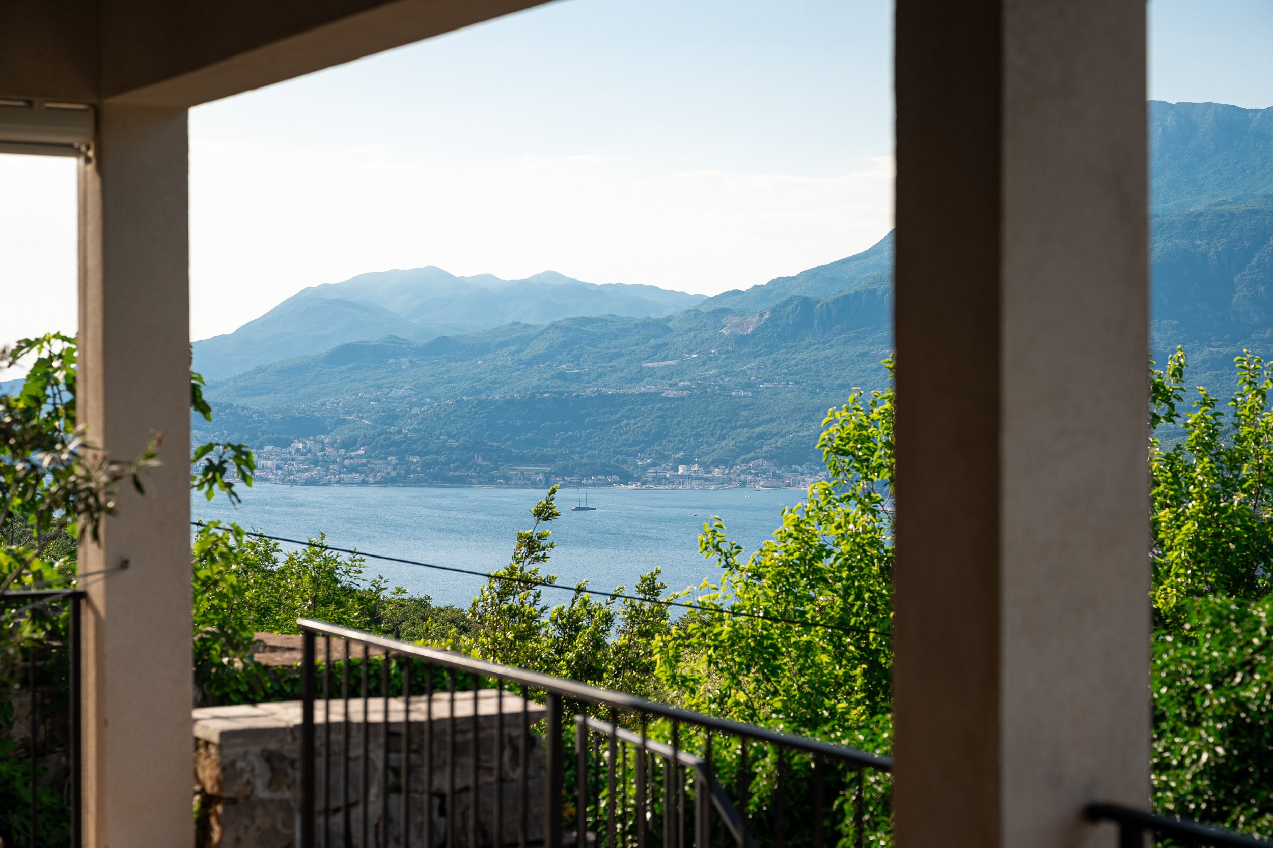 View from terrace