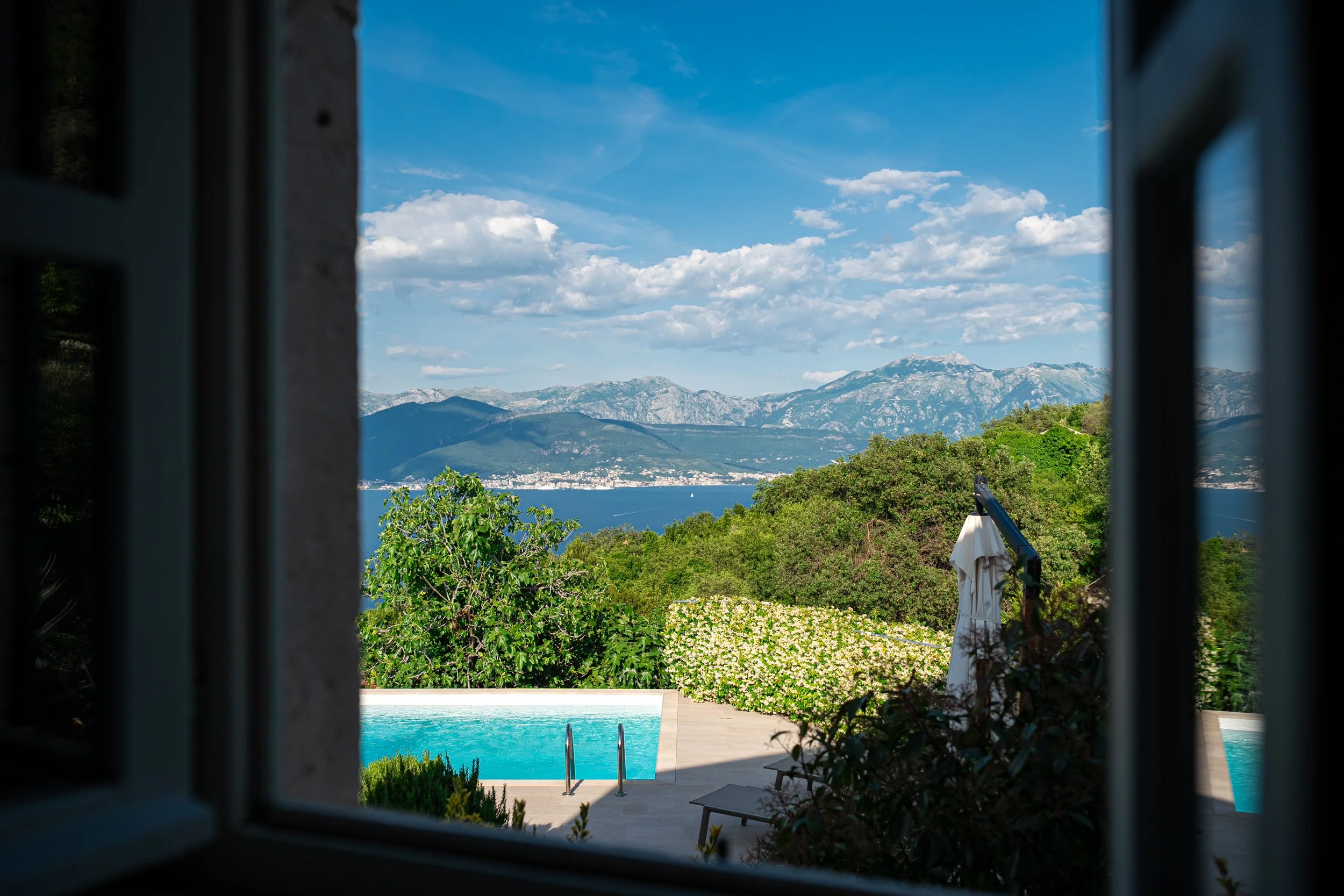 View from kitchen window