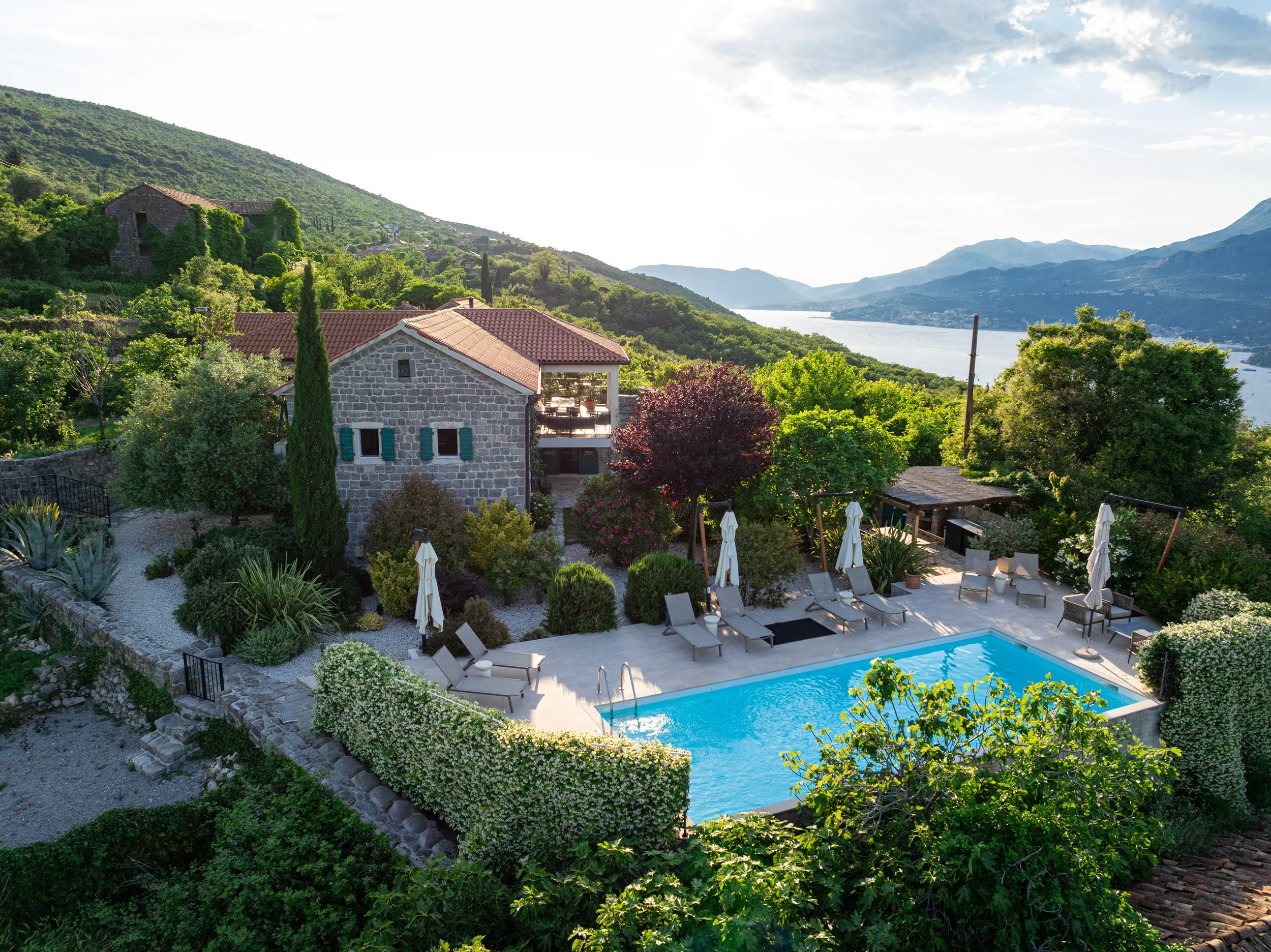 Swimming pool area
