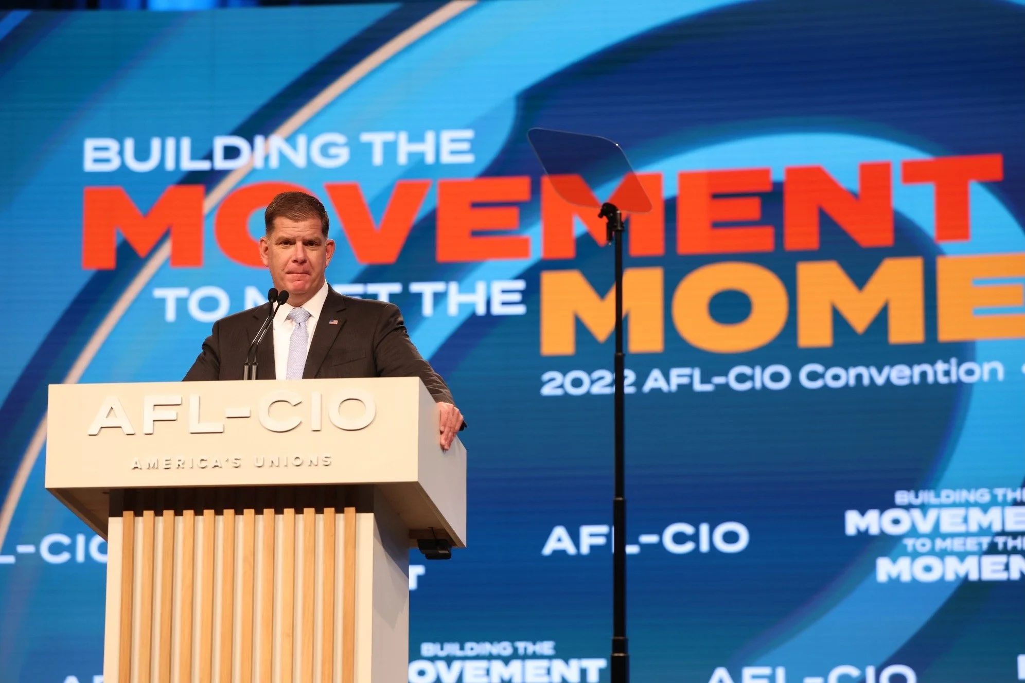 ‘Make the Most of This Opportunity,’ Labor Secretary Marty Walsh Declares at AFL-CIO Convention