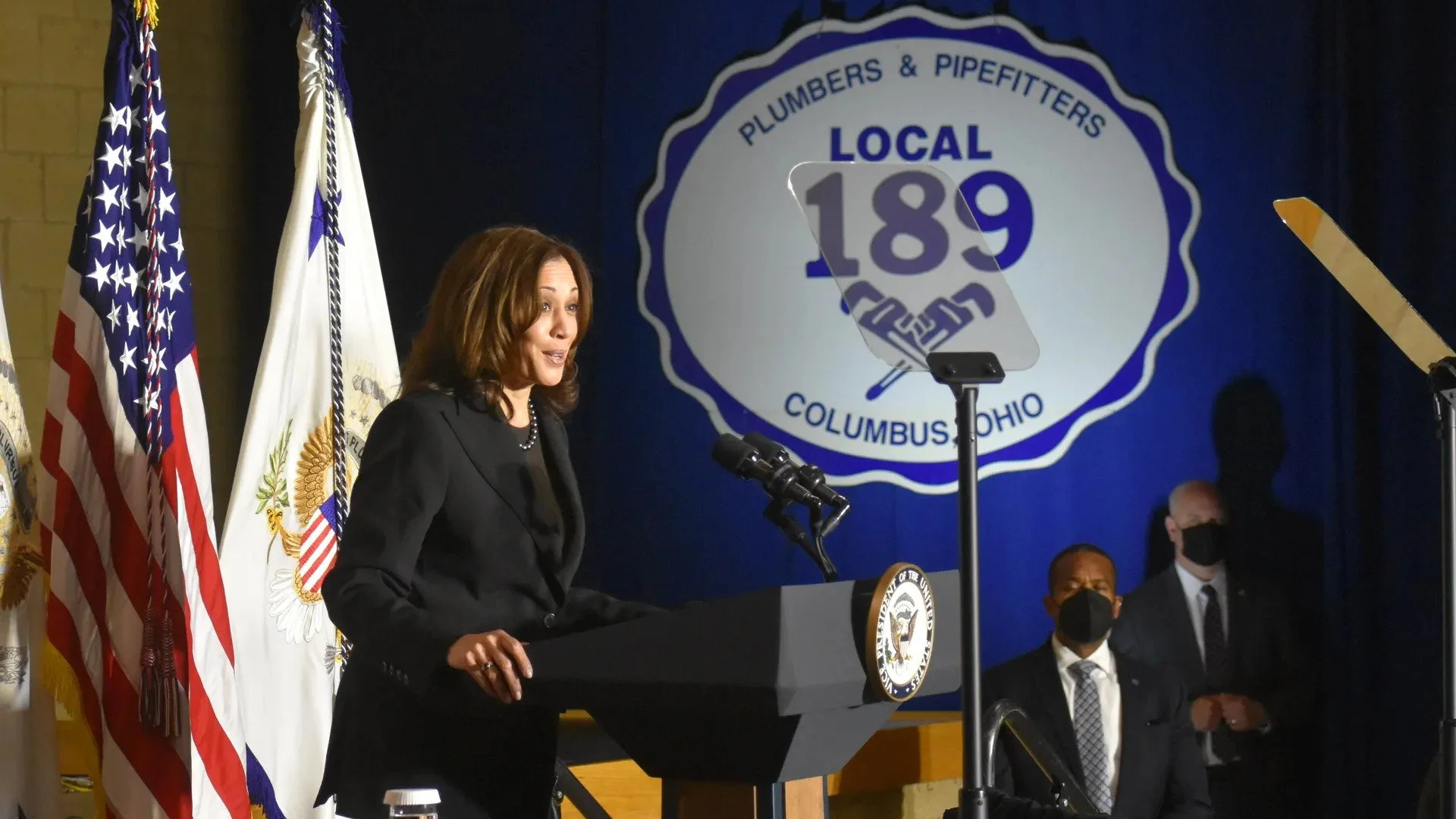 Vice President Kamala Harris Touts 'Raise' for Union Workers on Federal Construction Projects
