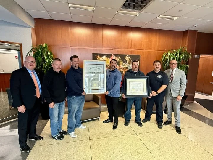 Rossford Firefighters Join OAPFF, Receive IAFF Charter