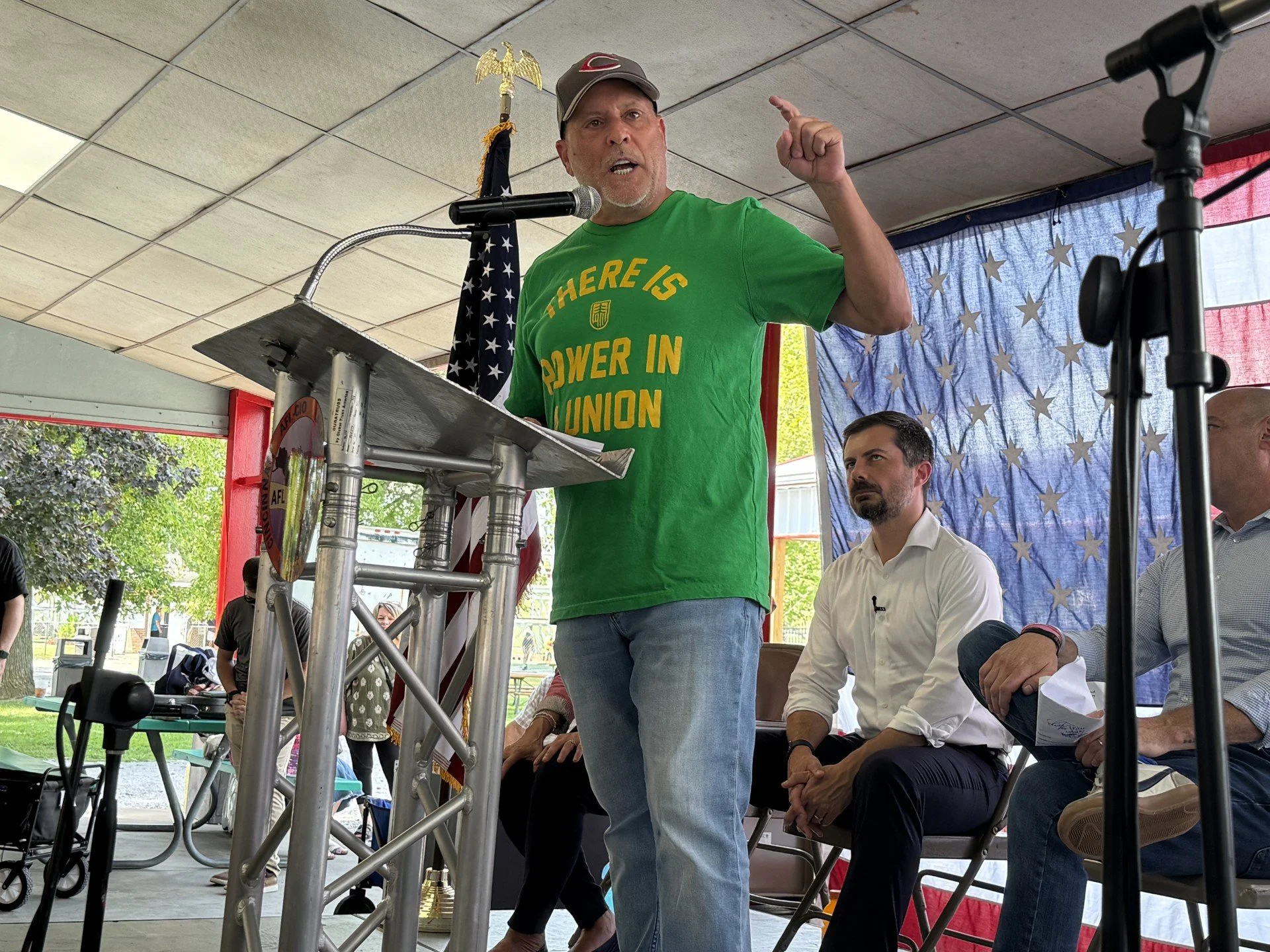Working People Joined Together To Celebrate Labor Day