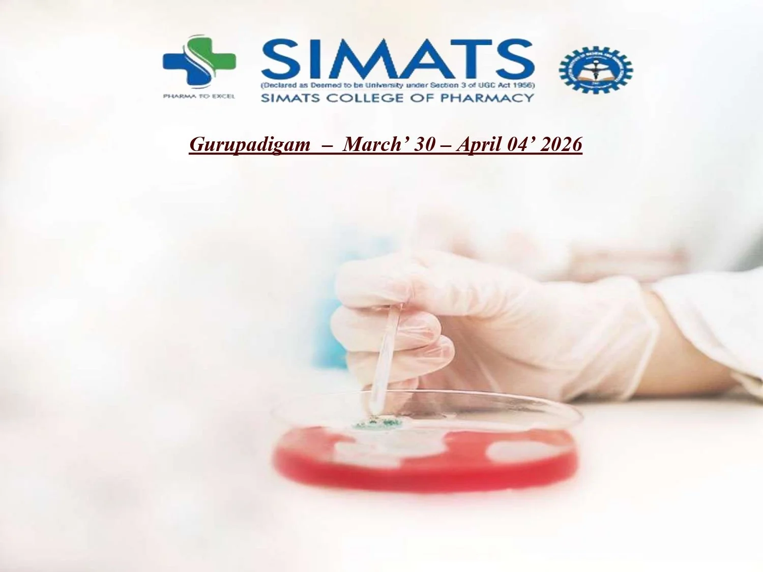 Weekly Report 30.03.2026 to 04.04.2026