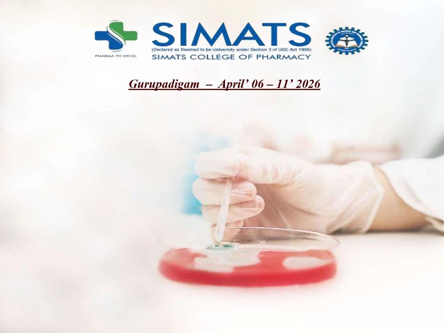 Weekly Report 06.04.2026 to 11.04.2026