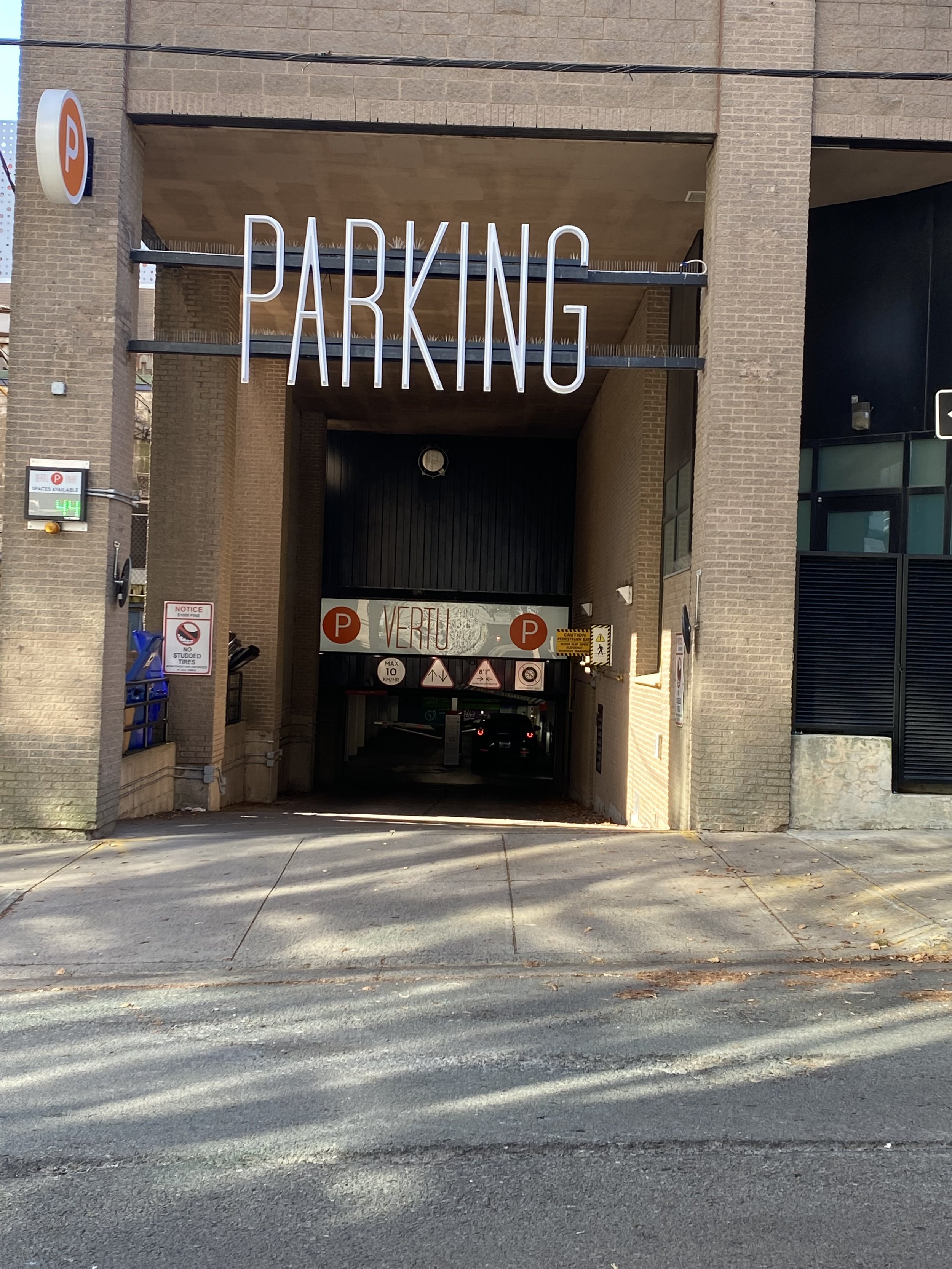 Underground parking downtown Halifax nail salon Halifax salon spa manicure