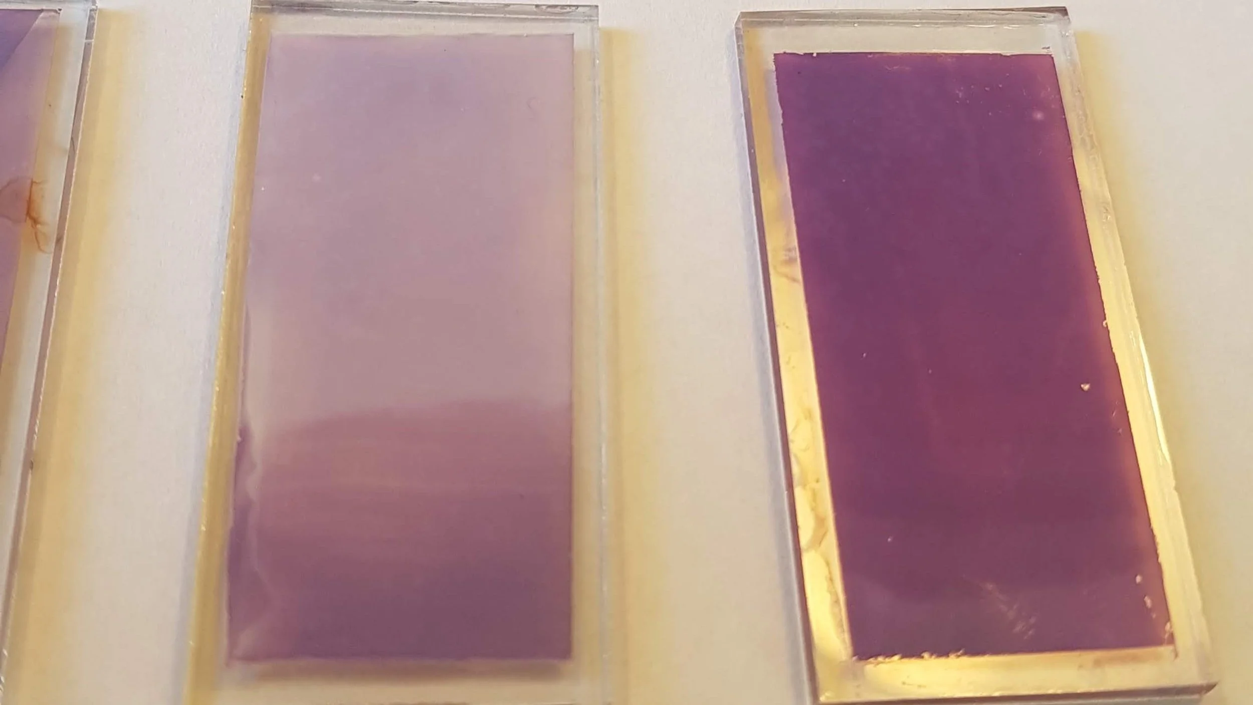 Dye solar cell links