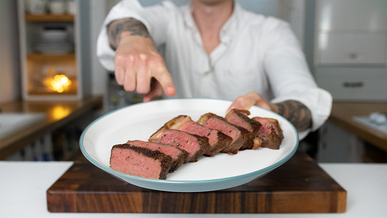 Reverse Searing a Steak