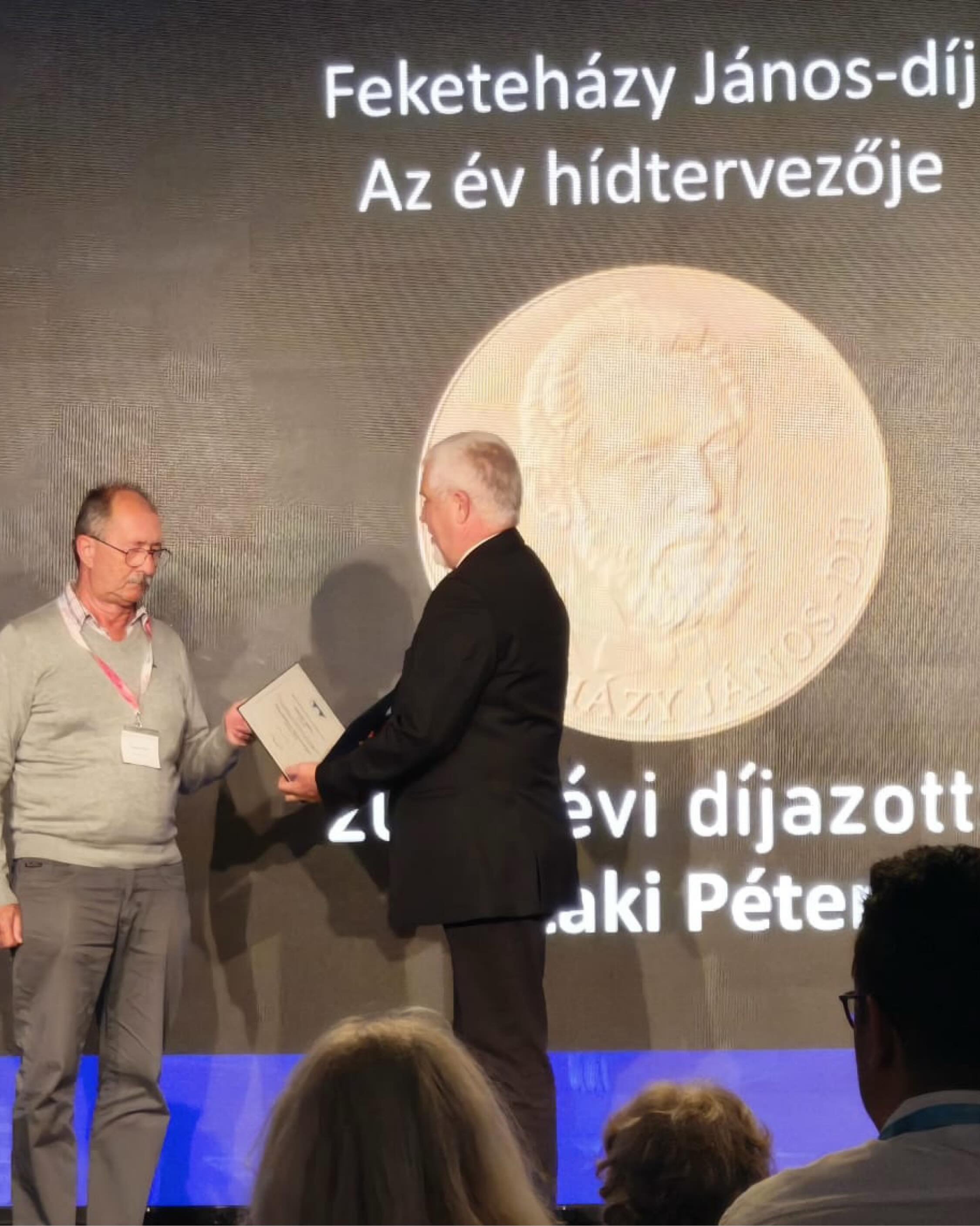 🏆🌉Our colleague P&eacute;ter Pataki has been awarded the Feketeh&aacute;zy J&aacute;nos Prize. Congratulations!
We have selected a few of his drawings &mdash; these represent only a fraction of the construction engineering work we owe to him. // 🏆