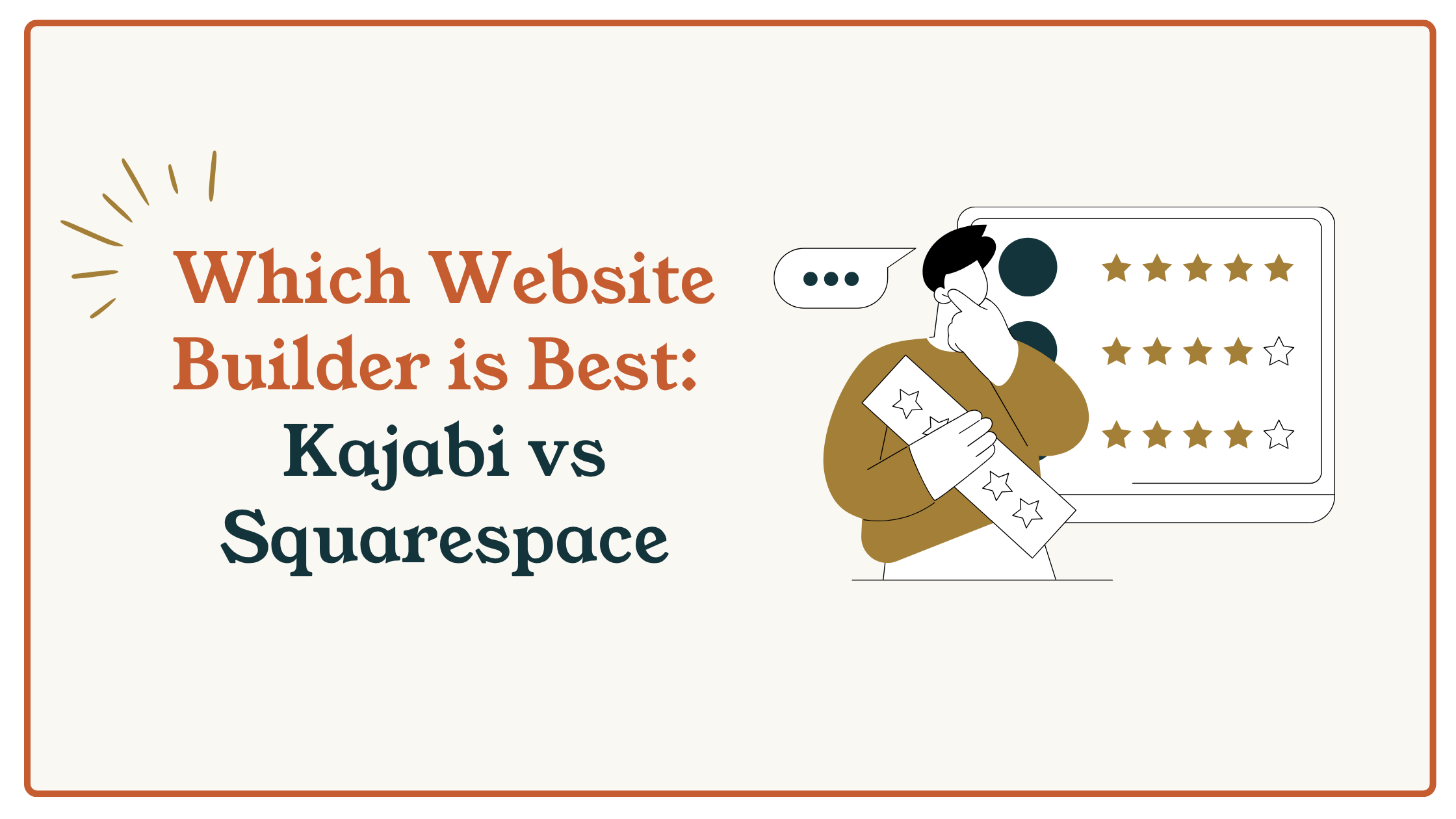 Which Website Builder is Best: Squarespace or Kajabi?