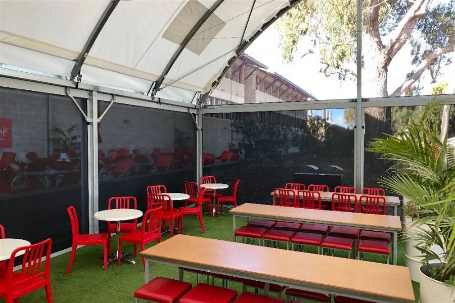 Shadeview café blinds