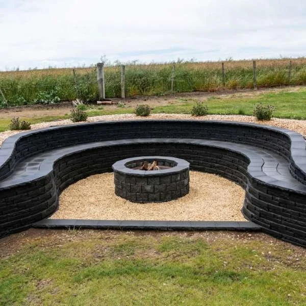 Natural impressions Duostone Graphite Fire Pit