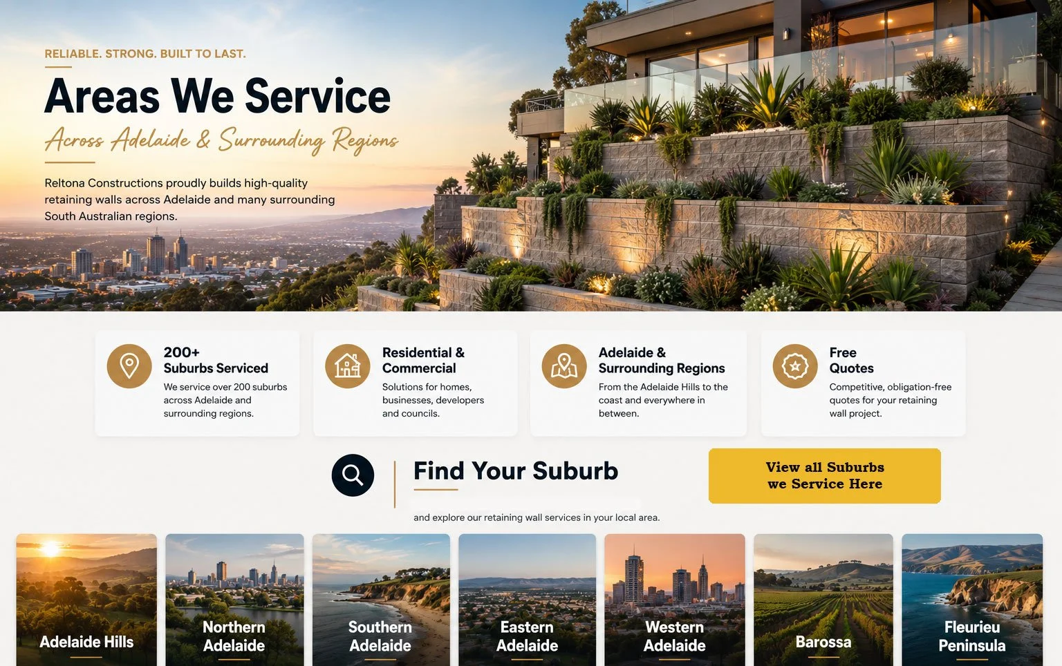 Retaining Walls Across Adelaide & Surrounding Regions images