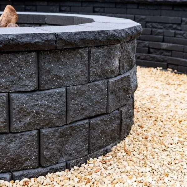 Natural impressions Duostone Graphite Fire Pit