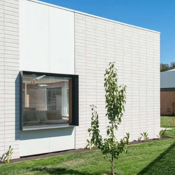 Honed Block House wall