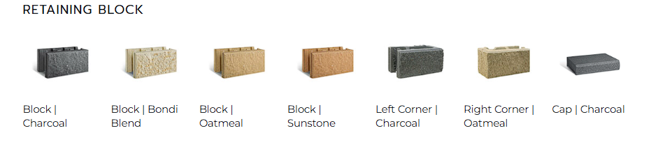 versawall  blocks colours