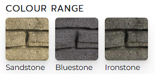 Natural  Flagstone blocks colors