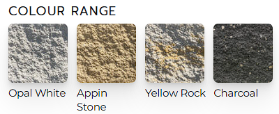 Textured Easy Lock Block colours range