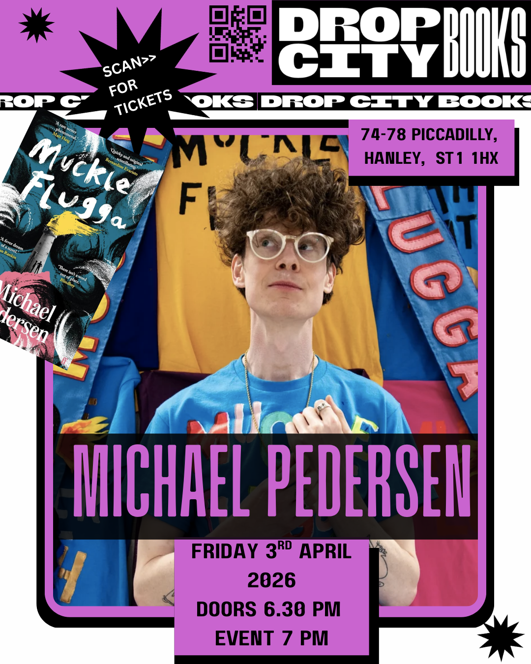 STOKE-ON-TRENT: Author Party at Drop City