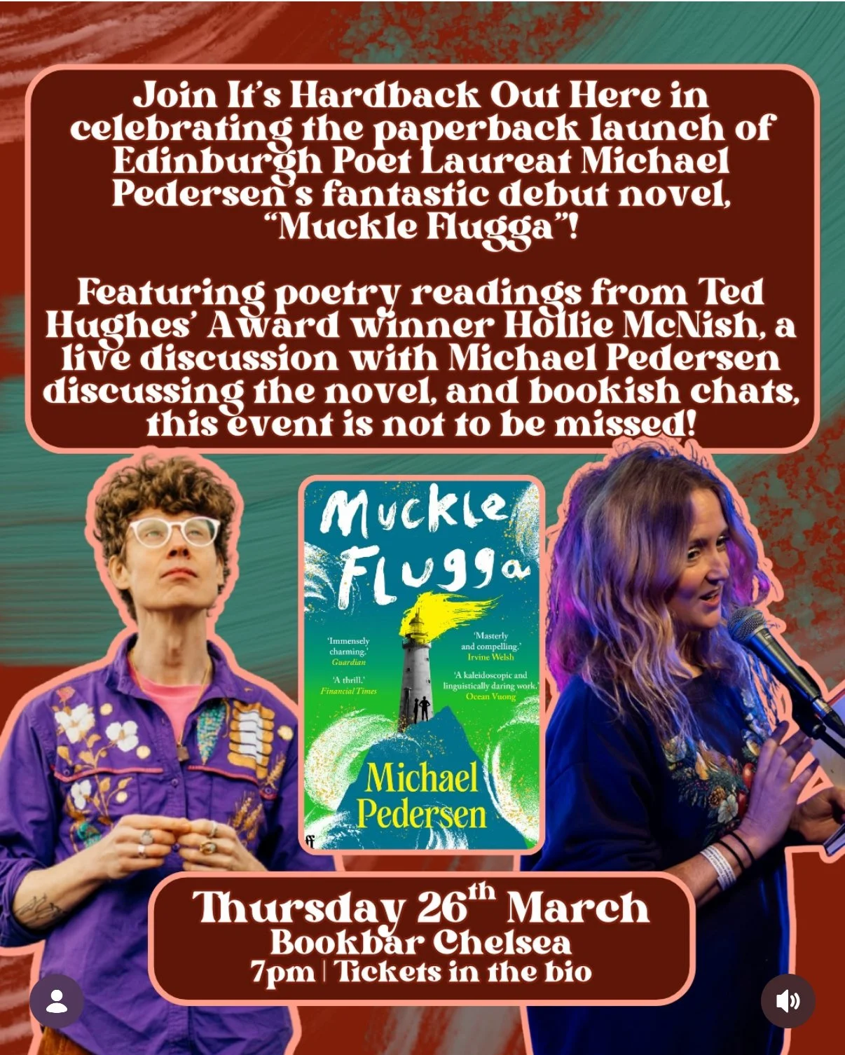 LONDON: McNish, IHOH &amp; Me at Book Bar