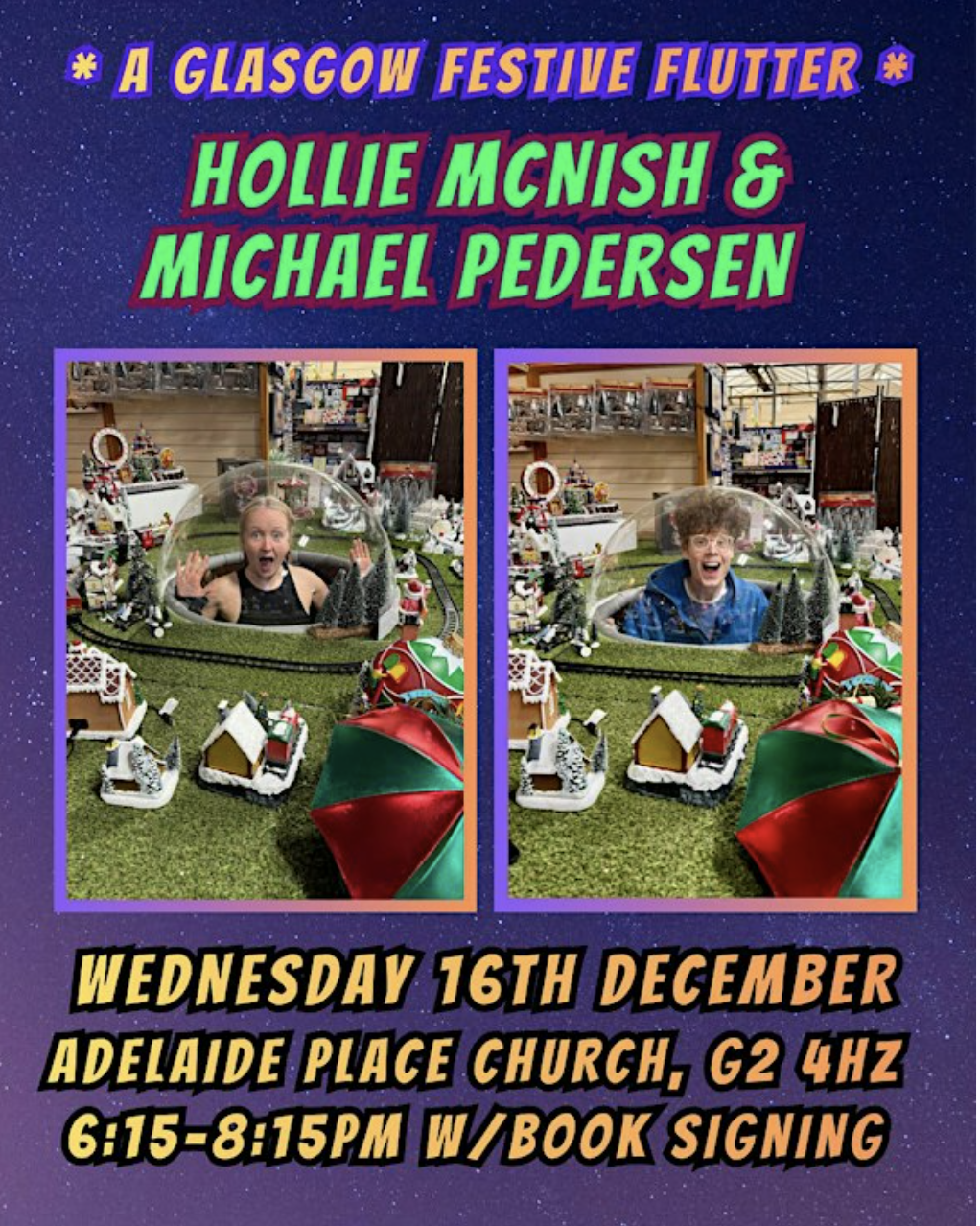 GLASGOW: MP & Hollie McNish