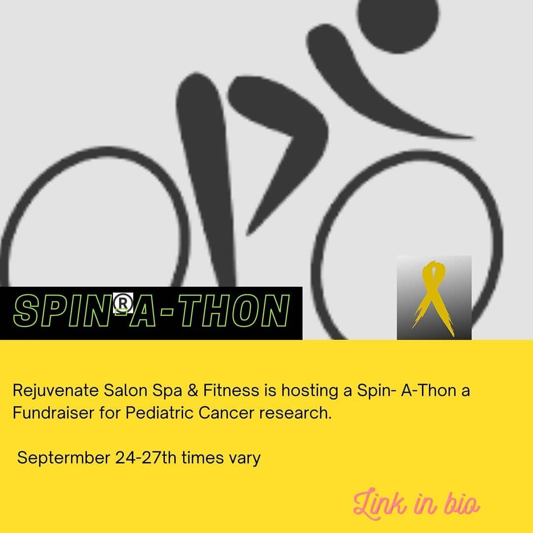 Spin-A-Thon starting Thursday! All donations go to pediatric cancer research
