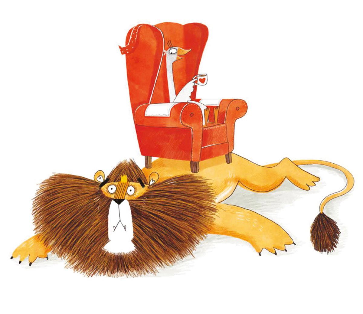 pippa-curnick-duck-sitting-on-lion-illustration.jpg