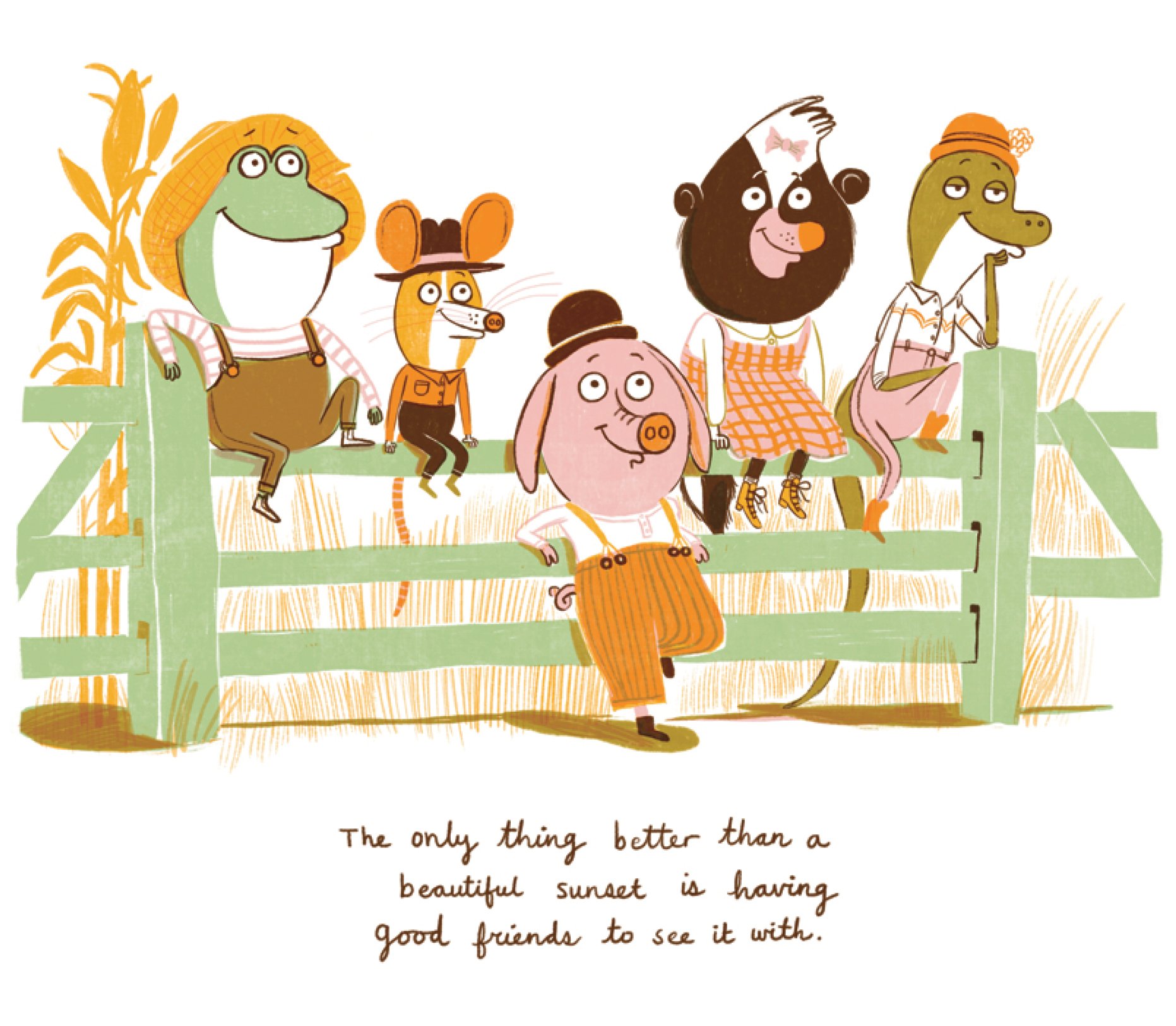tor-freeman-animals-sitting-on-fence-illustration.jpg