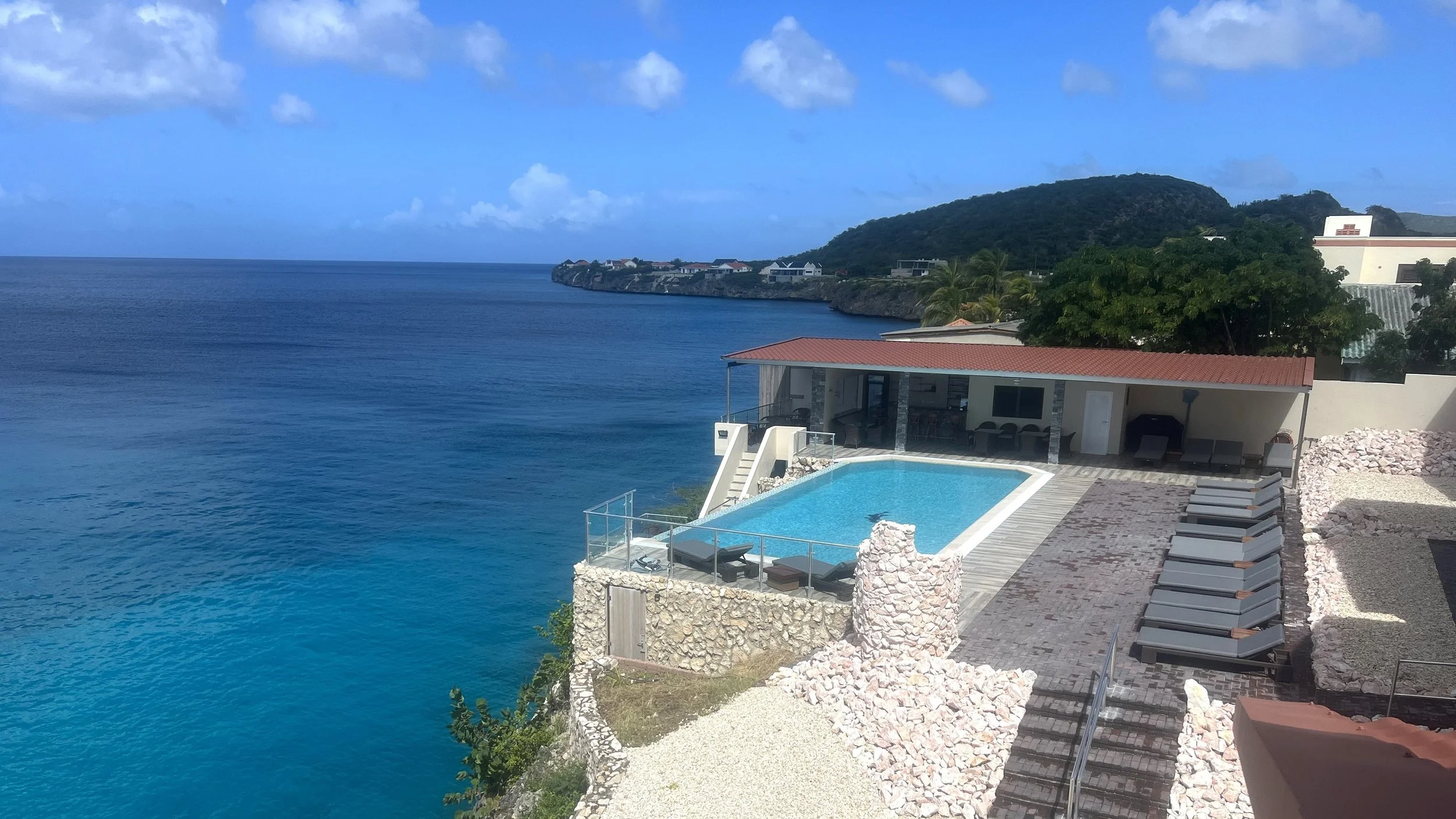 Lagun Sunset Resort naturist apartments - Curacao, Caribbean — Naturist