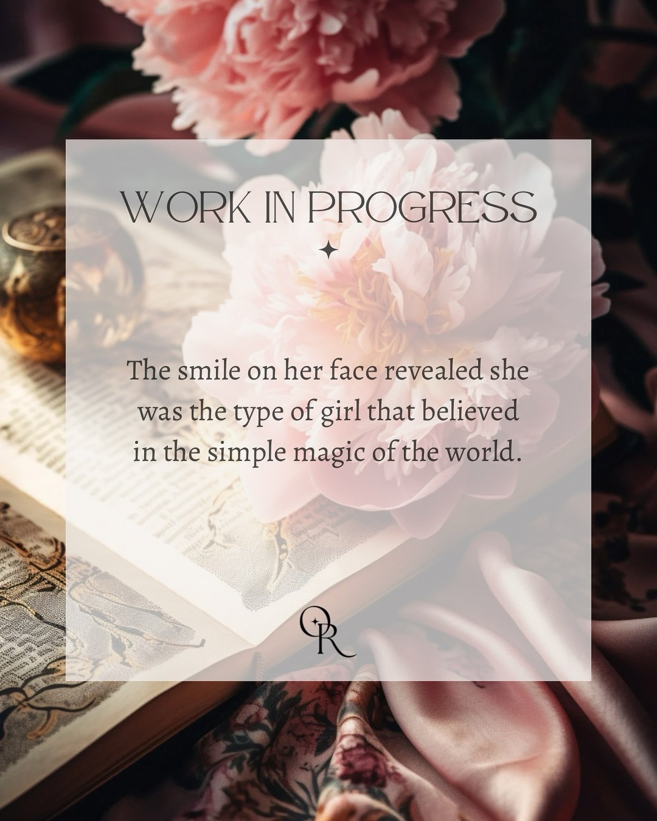 Magic is everywhere, you just have to know where to look.

✨
xx

#wipwednesday #wipwednesdays #writerwednesday #bookstagram #makingmyownmagic💫 #writersofinstagram #writersofIG #fictionwriter #bookish #amquerying #querytrenches #rhodeswrites #sneakpe