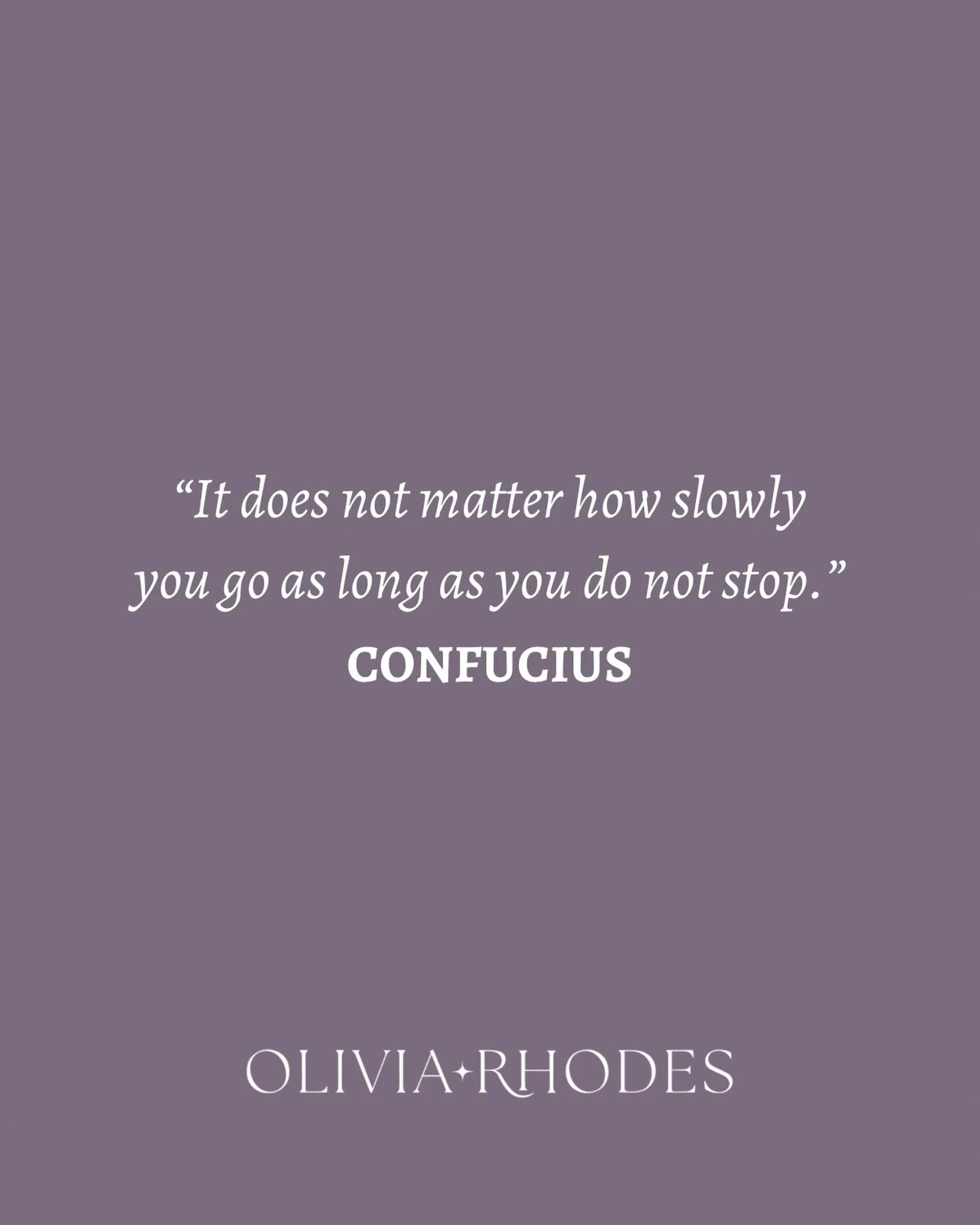 &ldquo;It does not matter how slowly you go as long as you do not stop.&rdquo;
- Confucius

Don&rsquo;t get disheartened by the ebb and flow of life and creativity, my friends. Just keep doing what you can, when you can.

xx

#quoteoftheday #QOTD