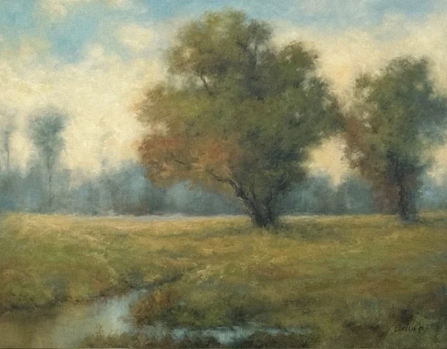 Sentinels - Oil on archival canvas panel - 14" x 18" - $800