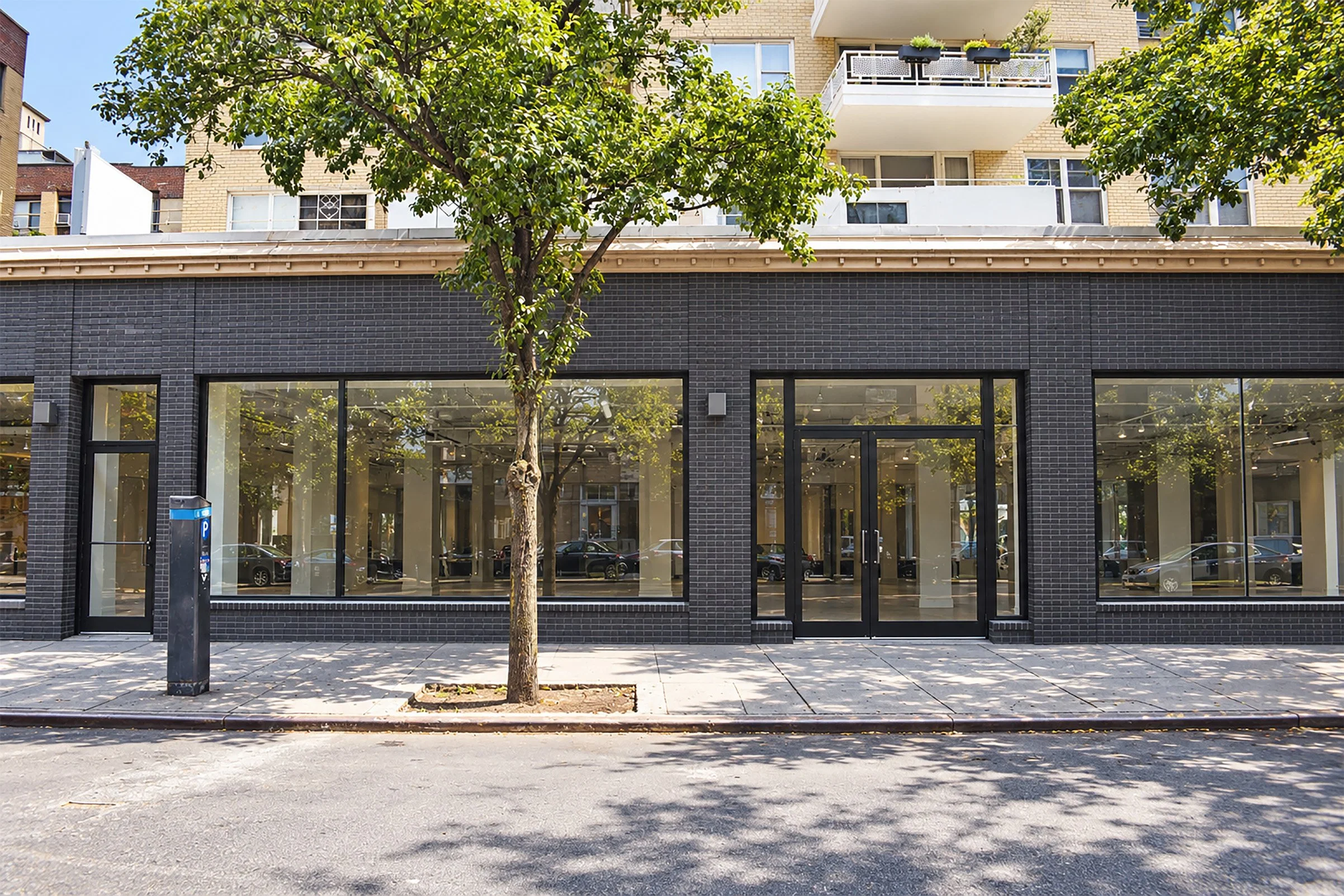Modern Charcoal Brick Storefront Beneath Tree copy.jpg