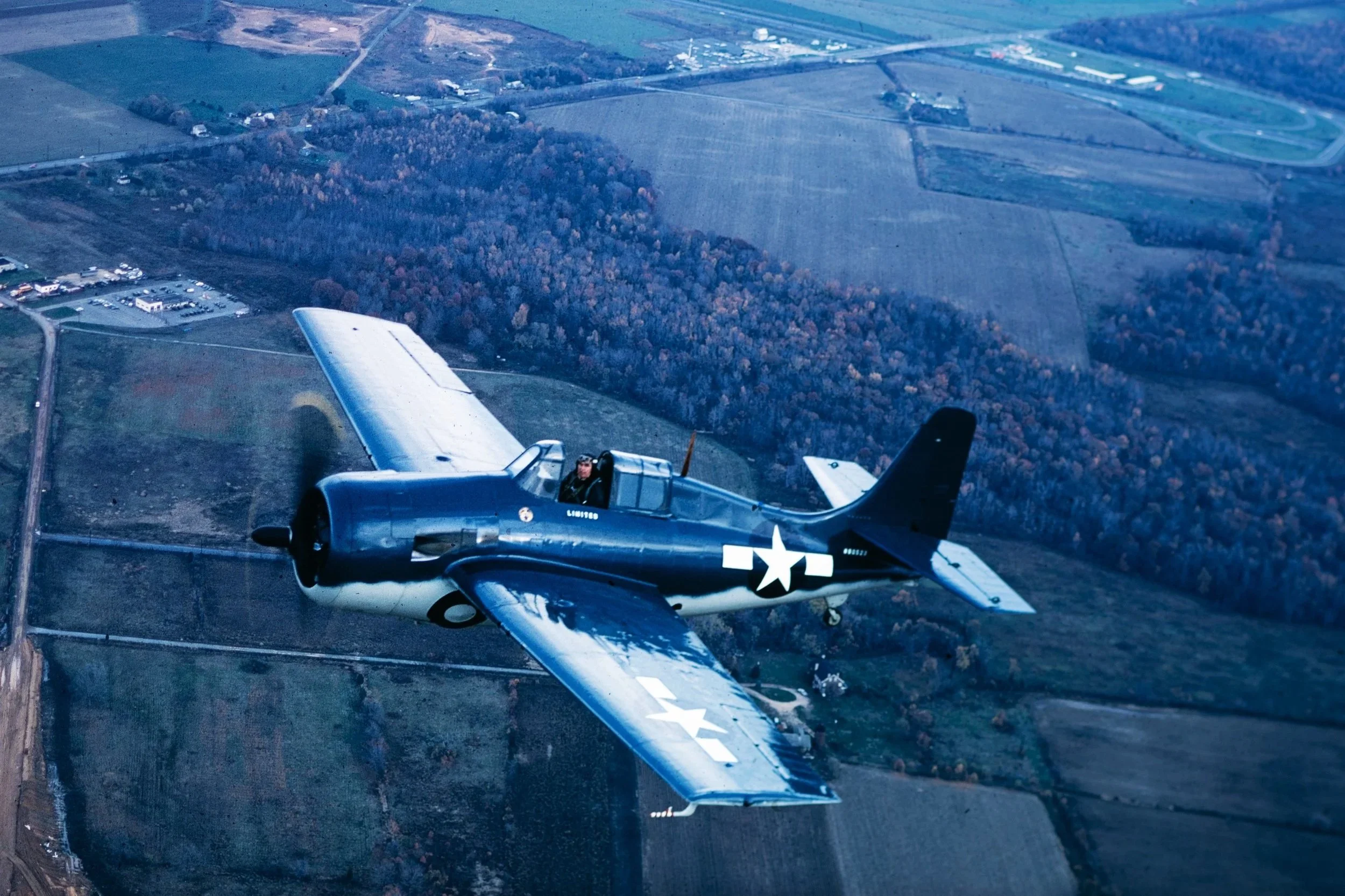 Bill Whitesell's FM-2 Wildcat post restoration circa 1970